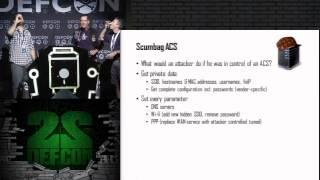 DEF CON 22 - Shahar Tal - I Hunt TR-069 Admins: Pwning ISPs Like a Boss