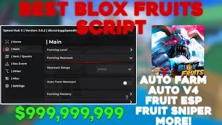 Best [] Blox Fruits Script Keyless! Mobile/PC | Auto Farm, Auto V4, Fruit ESP, More+