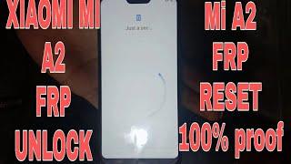 MI A2 FRP RESET 8.0,9.0! BYPASS FRP MI A2 100% DONE ! ONLY 2 MINUTES !2019