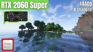 RTX 2060 Super & Ryzen 5 5600: Minecraft 1.20 | 8 Shaders Tested | 1440p