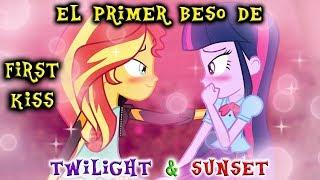 The First Kiss of Twilight & Sunset | English Sub | PonyDubberx