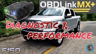 OBDLinkMX+ diagnostic and performance on Ford f150