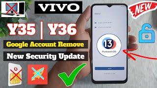  Vivo Y35 5G Frp Bypass Android 13 | Vivo V2205 Google Account Bypass Without Pc | No Reset/ No Sim