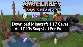 How To Play Minecraft 1.17 Caves And Cliffs Update Snapshot For Free! (Using TLauncher)