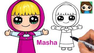 How to Draw Masha | Masha and the Bear