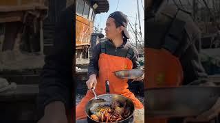 Funny Fisherman eating Seafood Part#2