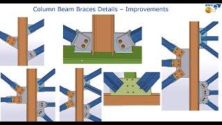 Tekla API Advance - Column Beam Braces Details - Improvements - Part1