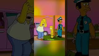 Bart Gets Arrested // #simpsons #shorts