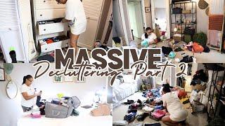 NEW 2024 Massive Closet Declutter & Organize Part 2. Deep Cleaning. Ton's of Cleaning Motivation.