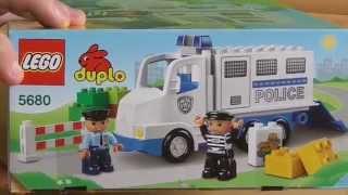 Лего Дупло Конструктор полицейская машина обзор игрушки Lego Duplo 5680 Police Truck