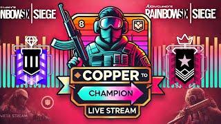 Diamond IV to Champion (DAY 6) Rainbow Six Siege