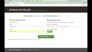Setting up a Spring project with a Vaadin UI