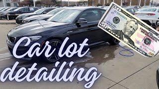 CAR LOT DETAILING