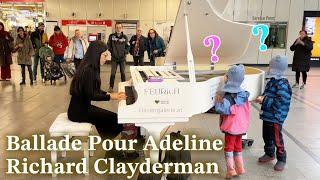 Richard Clayderman - Ballade Pour Adeline | Street Piano Performance | YUKI PIANO