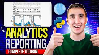 Comprehensive Analytics Reporting Tutorial with Python & Quarto!