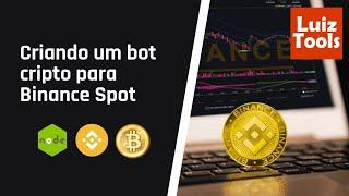 Como criar bot/robô cripto para Binance Spot com Node.js