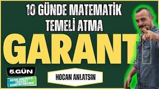 10 Günde Matematik Temeli Atma Garanti Kampı | 5. Gün | Hocan Anlatsın