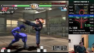 Virtua Fighter 4: Evolution - Speedrun - PS2/Very Hard/Kage - 6:20:43