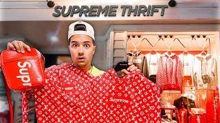 I Went Shopping At The Cheapest Supreme Thrift In The World!