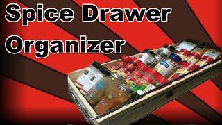 Spice Drawer Organizer