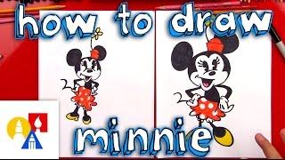 How To Draw Minnie Mouse