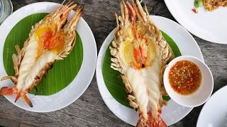 Ayutthaya Day Tour - HUGE Freshwater Shrimp in Thailand! เที่ยวอยุธยา กินกุ้งแม่น้ำจัมโบ้ มันเยิ้ม