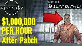 1,000,000 credits PER HOUR, best money farm AFTER PATCH 1.7.33, Starfield money glitch / exploit