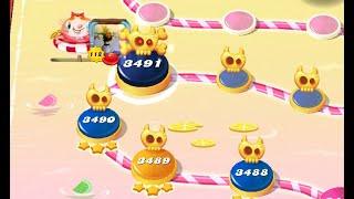 candy crush level 3491 is a very tough #candycrushsaga @candycrushfan