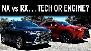 2022 Lexus NX vs RX.. Is The V6 Worth It?