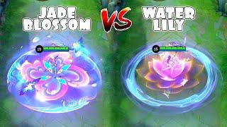 Kagura Jade Blossom VS Water Lily Skin Comparison