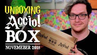 Accio Box Unboxing! November 2018 - Harry Potter Subscription Box