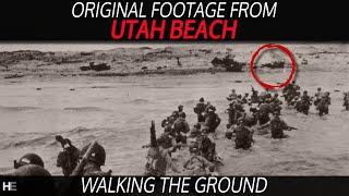 ORIGINAL FOOTAGE! UTAH Beach Landings | Exploring Formidable German Defences | Normandy WW2