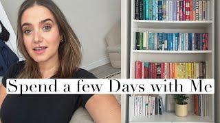 A Few Days in my Life / Reorganising my Book Shelf, 100 Days of 10k Steps & More VLOG