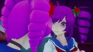 (MMD) "Kizana" Is Angry No..."Kokona" Counter Slap