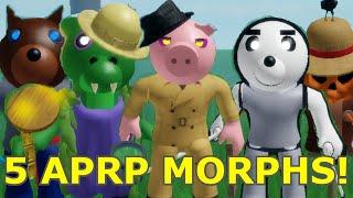 How to get 5 APRP MORPHS/SKINS in THE PIGGY BATTLE! - Roblox