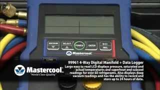 Mastercool 99961 4 Valve Digital Manifold Gauge Set With hoses at shop.rdholder.com