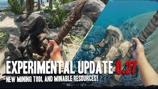 Stranded Deep 0.27 EXPERIMENTAL КИРКА И ДОБЫЧАГЛИНЫ И КАМНЕЙ