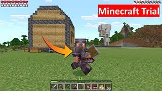 I Made a Netherite Armor In Minecraft Trial - Survival Gameplay Part 13 | Minecraft Trial