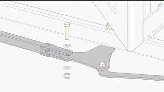 Комплект для складных распашных ворот Twin Drive