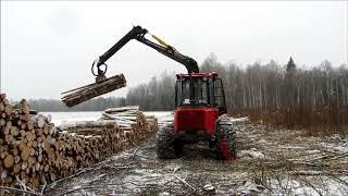 Loading & Unloading/Logging with Komatsu 830.3 (HD)