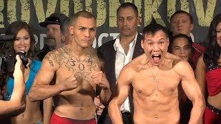 Mike Alvarado vs. Ruslan Provodnikov-Full weigh in (HD)