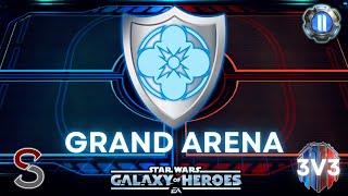 A Grand Arena SPECIAL: Light Side Only Defense | Kyber 2 3v3 GAC