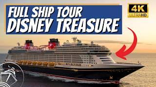 BRAND NEW: Disney Treasure Full Tour and Walkthrough in 4K