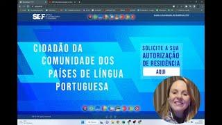 Autorização de residência - CPLP para quem vem com VISTO