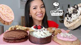 ASMR CRUMBL COOKIE TASTE TEST ️