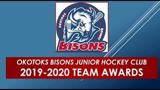 Okotoks Bisons Awards 2020 Presentation