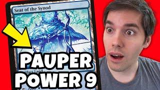 What is the Power 9 of Pauper? (Non-Banned Cards) Magic: The Gathering