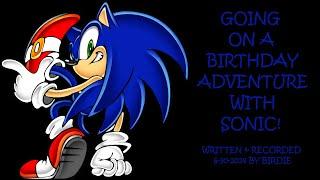 Going On A Birthday Adventure With Sonic | SONIC THE HEDGEHOG ASMR ROLEPLAY