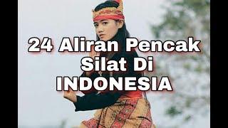 24 Aliran Pencak Silat Terkenal Di indonesia #IPSI