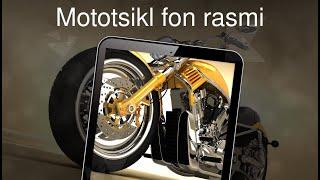 Mototsikl fon rasmi 4k